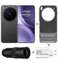 Vivo x300 pro black + funda + teleobjetivo + ch90w