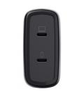 Cargador de pared gan trust maxo 65w 25525/ 2xusb tipo-c/ incluye cable usb tipo-c/ 65w