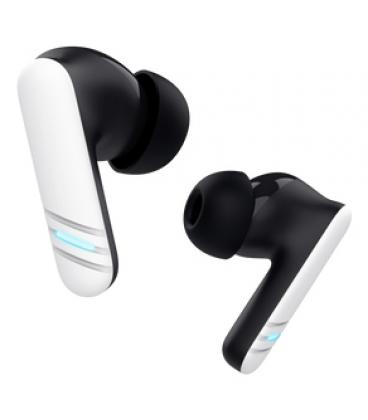 Auriculares bluetooth trust gxt 409 oxxie 25478 con estuche de carga/ autonomía 7h/ blanco y negro
