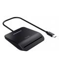 Lector de dni trust primo 26061/ usb tipo-c/ negro