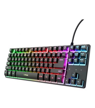 Teclado gaming mecánico trust gaming gxt 833 thado tkl 25888