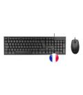 Teclado + raton tacens anima acp02fr negro frances