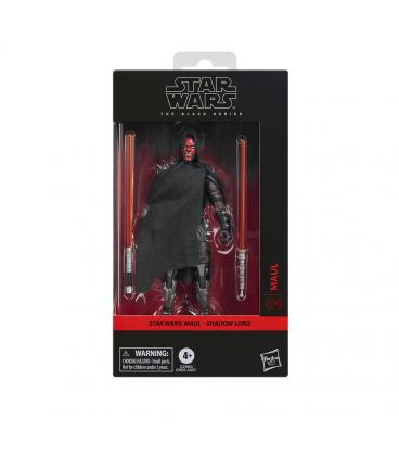 Figura hasbro star wars the black series maul - shadow lord maul