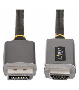 Cable displayport a hdmi 8k startech 2m - macho - macho - gris