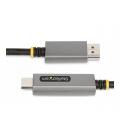 Cable displayport a hdmi 8k startech 2m - macho - macho - gris
