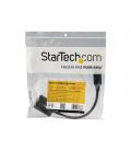 Adaptador displayport a vga startech 28cm - macho - hembra - negro