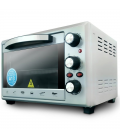 Horno de sobremesa grunkel hr-28silver/ 1600w/ capacidad 28l/ plata
