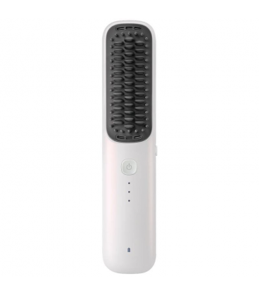 Cepillo alisador para el pelo xiaomi cordless hair straightener brush/ blanco