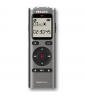 Grabadora de voz philips voicetracer dvt1170/ 20khz/ plata