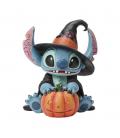 Figura enesco stitch de mago con sombrero