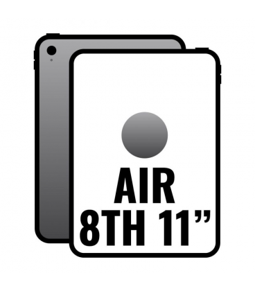 Apple ipad air 11' 8th wi-fi cell/ 5g/ m4/ 128gb/ gris espacial