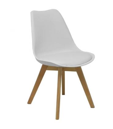 Pack 4 sillas piqueras y crespo don rodrigo pack4351ptblsp10/ blancas