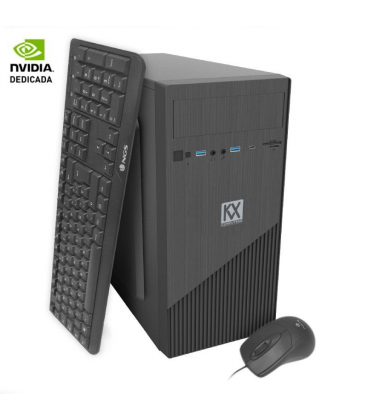 Pc kvx zline 2 intel core i7-14700f gen14/ 16gb ddr4/ 1tb ssd/ gt710 2gb/ sin sistema operativo