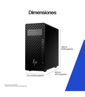 Ordenador hp z2 twr g1i u7 - 265 - 32gb - ssd 1tb - w11p
