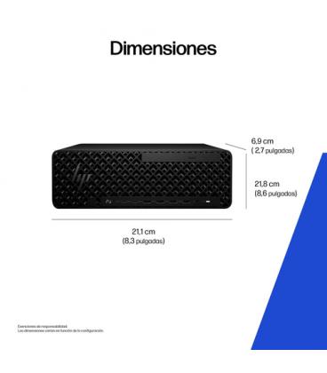 Ordenador hp z2 sff g1i u7 - 265 - 48gb - ssd 1tb - w11p