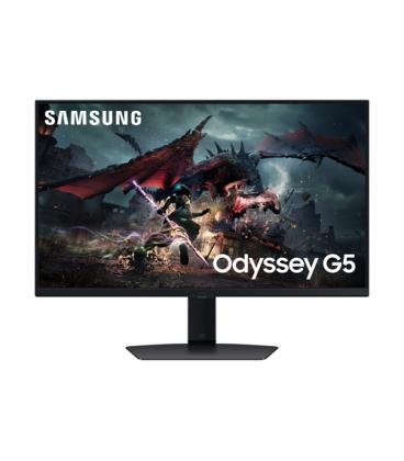 Monitor gaming samsung odyssey g5 g50d s27dg502eu 27'/ qhd/ 1ms/ 180hz/ ips/ regulable en altura/ negro