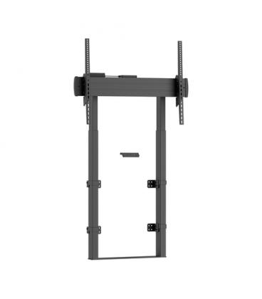 Soporte de suelo y pared motorizado/ inclinable/ giratorio aisens fwf100e-269 para tv de 55-100'/ hasta 50kg