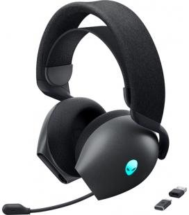 Auriculares gaming dell tri - mode inalambrico negro