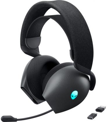Auriculares gaming dell tri - mode inalambrico negro
