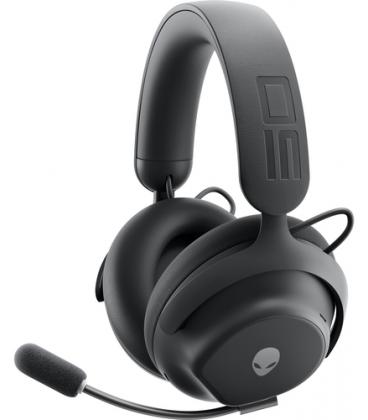 Auriculares gaming dell alienware pro inalambrico negro