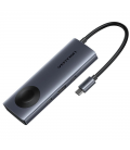 Docking usb tipo-c con carga inalámbrica vention tpmhb/ 1xhdmi 4k/ 2xusb/ 1xusb tipo-c/ 1xusb tipo-c pd/ gris