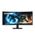 Monitor gaming ultrapanorámico curvo samsung odyssey g7 g75f s40fg750eu 40'/ 5k2k/ 1ms/ 180hz/ va/ regulable en altura/ negro