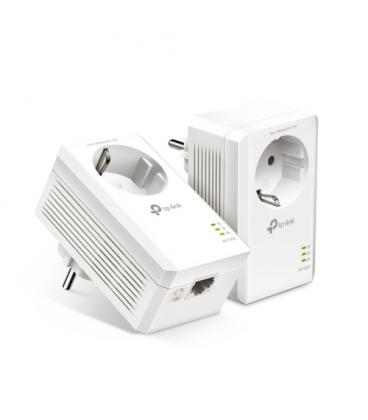 TP-Link TL-PA7017P KIT PLC Powerline Red Eléctrica AV1000 Gigabit Con Enchufe Incorporado