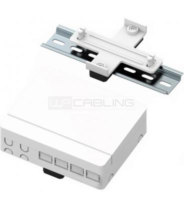 Caja terminal fibra optica wp wpc - fcb - i0104 para adaptadores lc - dx sc - sx