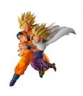Figura ichibansho dragon ball son goku & son gohan (spectacle battle) 18cm