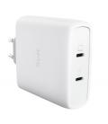 Cargador de pared gan trust maxo 100w/ 2xusb tipo-c/ incluye cable usb tipo-c/ 100w