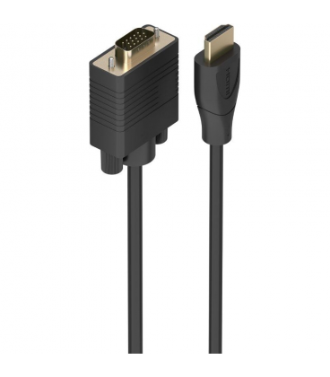 Cable conversor aisens a122-1010 svga macho/ hdmi macho/ 1m/ negro