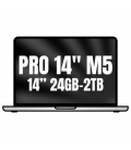 Apple macbook pro 14'/ m5 pro 18-core cpu/ 24gb/ 2tb ssd/ 20-core gpu/ plata