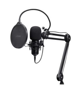 Micrófono gaming trust gaming gxt 270 emita ii+ 25770/ usb/ negro