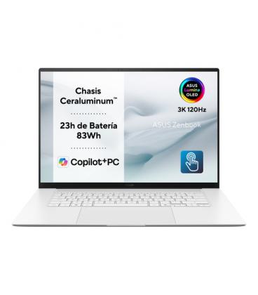 Portátil asus zenbook s16 oled um5606ga-sr348w ryzen ai 9-465/ 32gb/ 1tb ssd/ 16'/ win11