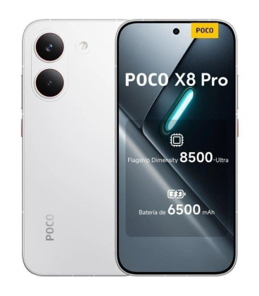Smartphone xiaomi poco x8 pro 8gb/ 512gb/ 6.59'/ 5g/ blanco