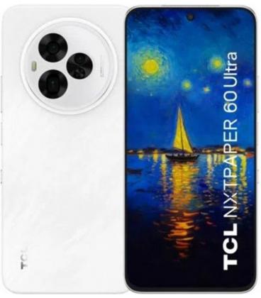 Smartphone tcl 60 ultra nxtpaper 12gb/ 512gb/ 7.2'/ 5g/ blanco niebla