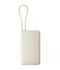 Powerbank 10000mah xiaomi 67w power bank integrated cable/ 67w/ beige/ incluye cable usb tipo-c