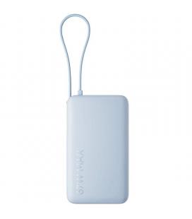 Powerbank 10000mah xiaomi 67w power bank integrated cable/ 67w/ azul/ incluye cable usb tipo-c