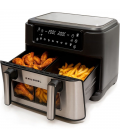 Freidora por aire airfryer / sin aceite grunkel dualflexifryer/ 2800w/ capacidad 10l