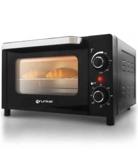 Horno de sobremesa grunkel hr-10mini/ 1600w/ capacidad 10l/ negro