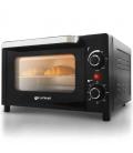 Horno de sobremesa grunkel hr-10mini/ 1600w/ capacidad 10l/ negro