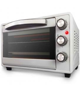 Horno de sobremesa grunkel hr-23silver/ 1600w/ capacidad 23l/ plata
