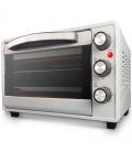 Horno de sobremesa grunkel hr-23silver/ 1600w/ capacidad 23l/ plata