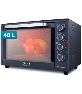Horno de sobremesa grunkel hr-48promax/ 2200w/ capacidad 48l/ negro