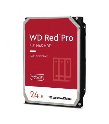 Disco duro interno hdd wd western digital nas red pro wd241kfgx 24tb 3.5 pulgadas sata 6gb - s 7200rpm 512mb