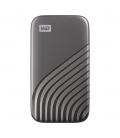 Disco duro externo ssd wd western 4tb my passport usb tipo c gris
