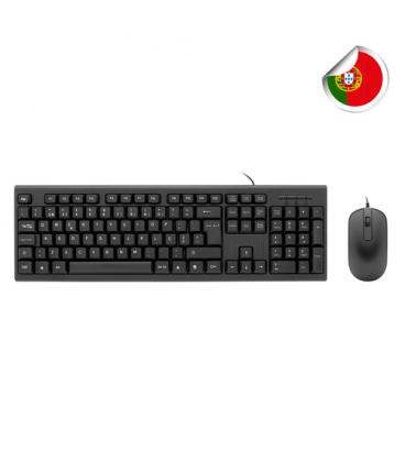 Teclado + raton coolbox coo - ktr - 02upt negro portugues