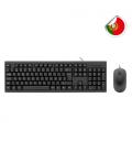 Teclado + raton coolbox coo - ktr - 02upt negro portugues