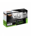 Tarjeta grafica inno3d rtx 5060 twin x2 oc white 8gb gddr7 - 3x dp - 1x hdmi pci express 5.0