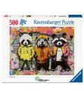 Puzzle amigos peluditos 500 piezas